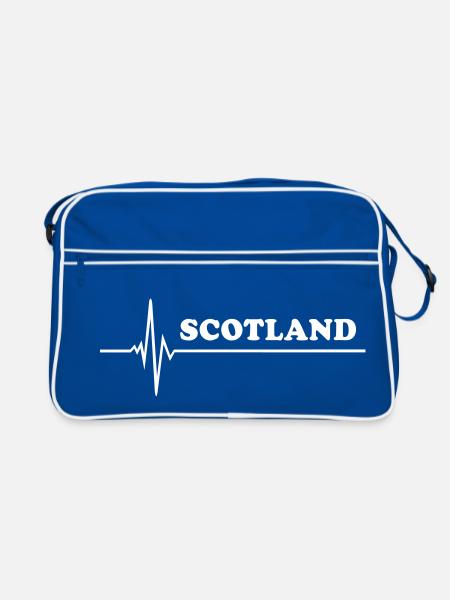 Scotland - Retro Bag - blue/white