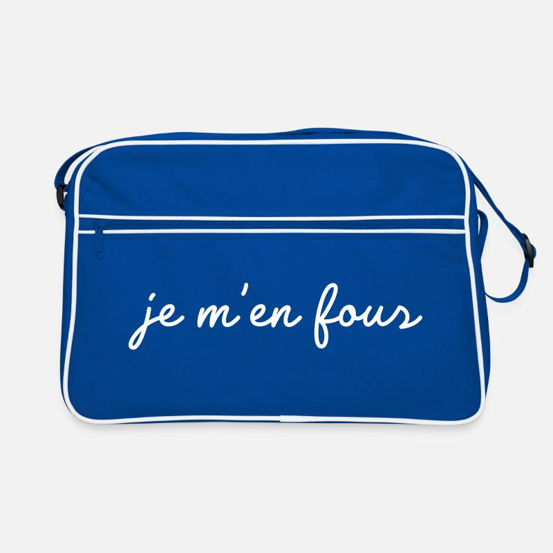 I do not care Retro Bag