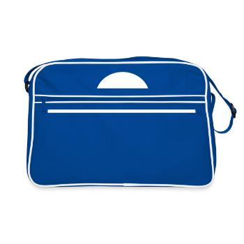 chillout - Retro Bag - blue/white - Front