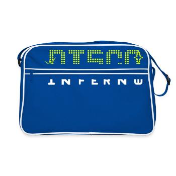 Disco Inferno - Retro Bag - blue/white - Front