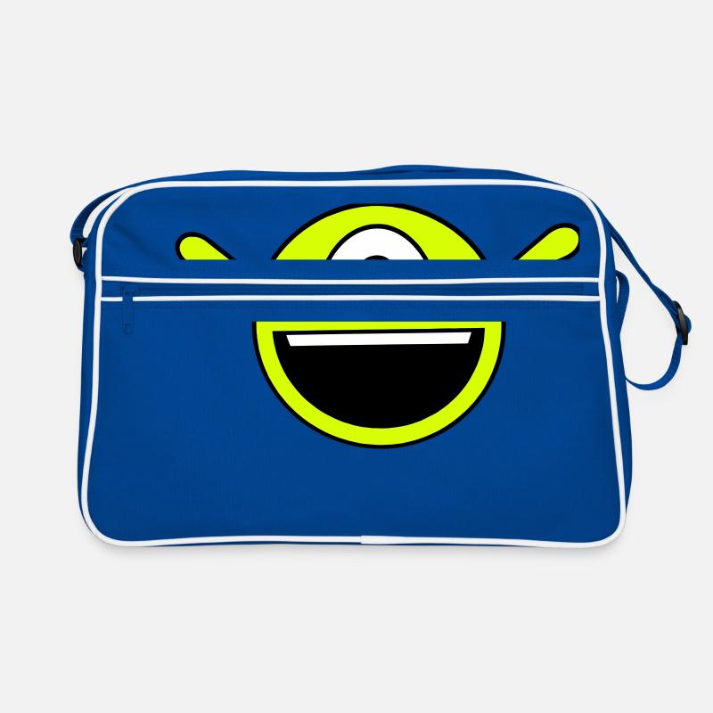 Lustiges Einäugiges Alien Retro Tasche