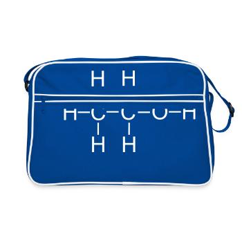 Alcohol - Retro Bag - blue/white - Front