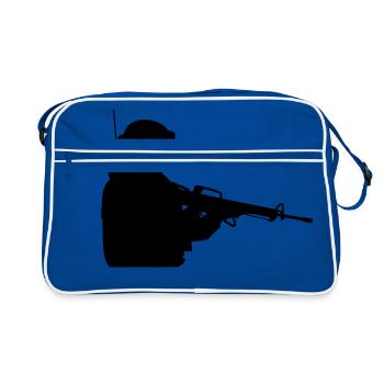 Soldier - Retro Bag - blue/white - Front