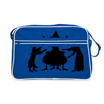 Hubble Bubble - Retro Bag - blue/white - Front