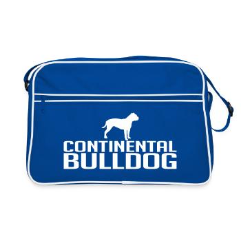 CONTINENTAL BULLDOG race de chiens Wilsigns - Sac Retro - bleu/blanc - Devant