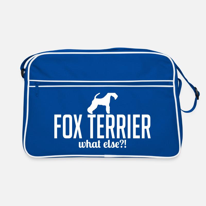 FOX TERRIER what else Hunde Spruch Wilsigns Retro Tasche