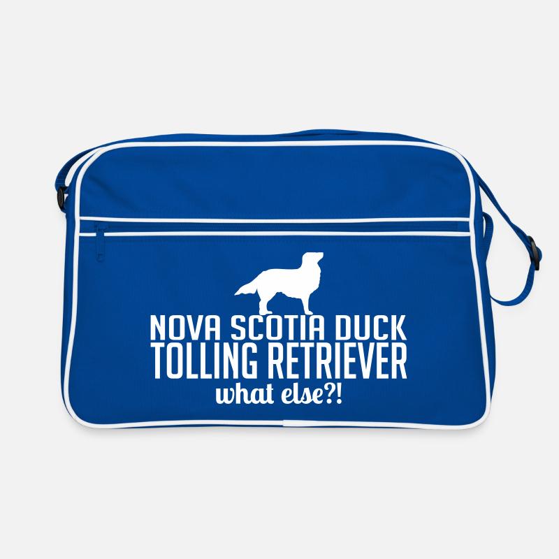 Nova Scotia Duck Tolling Retriever what else Retro Tasche