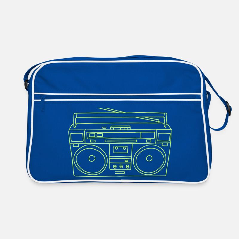 Ghettoblaster Retro Tasche