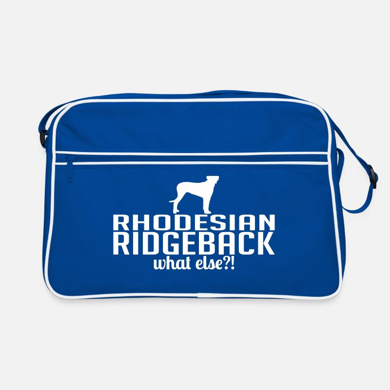 RHODESIAN RIDGEBACK what else Dog Sayings Retro Bag