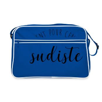 CENT POUR CENT SUDISTE - Sac Retro - bleu/blanc - Devant