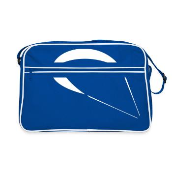 Gleitschirm Kite - Sac Retro - bleu/blanc - Devant
