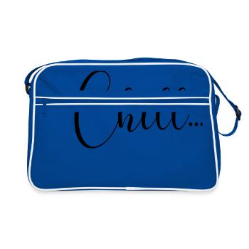CHILL - Sac Retro - bleu/blanc - Devant