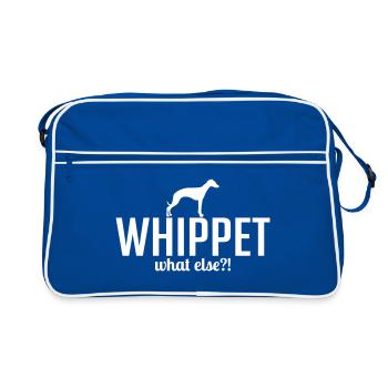 WHIPPET what else dogs dog Wilsigns - Retro Bag - blue/white - Front