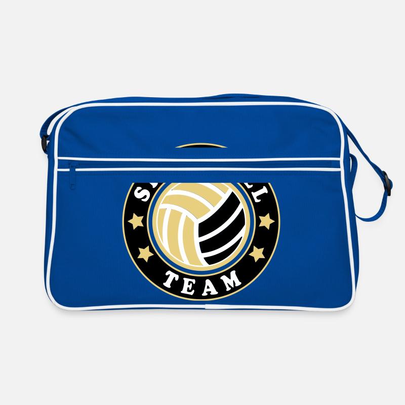 Farben änderbar | Roundnet Spikeball Team Fun Retro Tasche