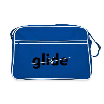 Planeur Planeur Planeur Planeur Pilote - Sac Retro - bleu/blanc - Devant