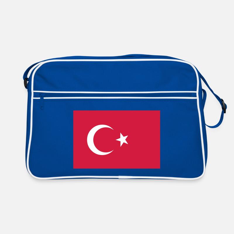 Drapeau de la Turquie Sac Retro