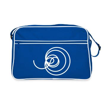 Zeta - Re=1/2 - sans coordonnées - Sac Retro - bleu/blanc - Devant