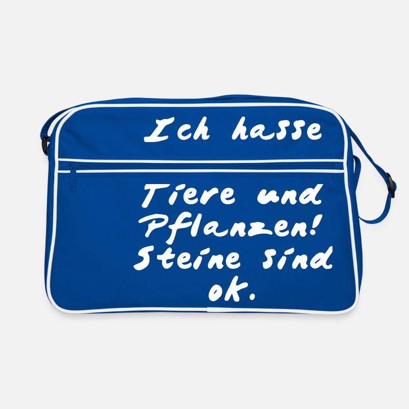 Steine sind ok Retro Tasche