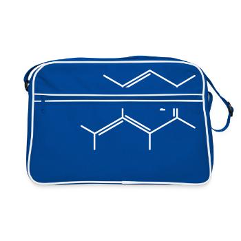 chemical papa - Sac Retro - bleu/blanc - Devant