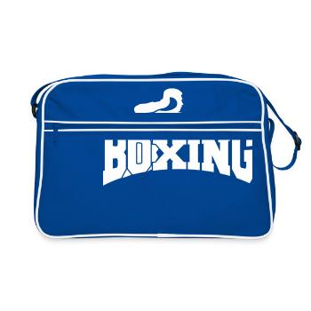 boxing I - Sac Retro - bleu/blanc - Devant