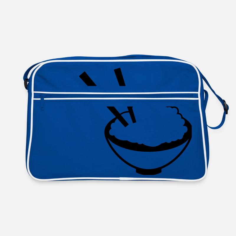 China Reisgericht mit Stäbchen Retro Tasche
