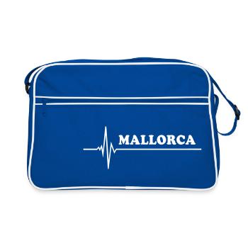 Mallorca - Retro Bag - blue/white - Front