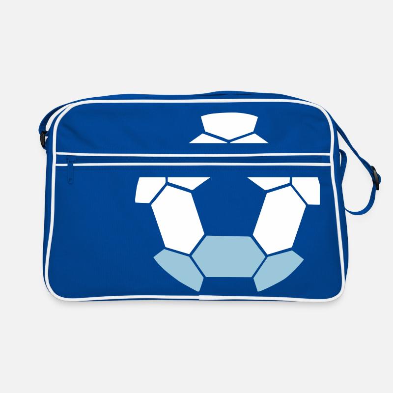 REVERSE (Negative image) FOOTBALL ball Retro Bag
