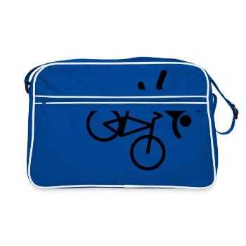 Bike - Bike - Retro Bag - blue/white - Front