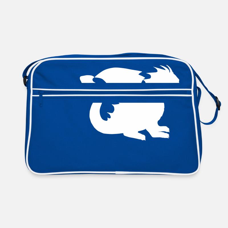 Kleiner Drache Retro Tasche