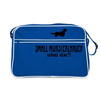 SMALL MUNSTERLANDER what else - Retro Bag - blue/white - Front