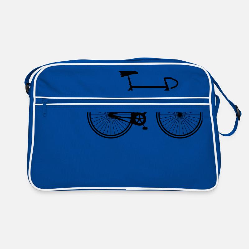 bicycle - Retro Bag - blue/white