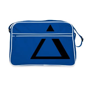 Delta alphabet grec - Sac Retro - bleu/blanc - Devant