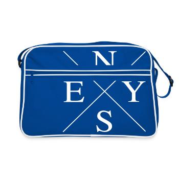 NYSE | New York Stock Exchange - Retro Bag - blue/white - Front