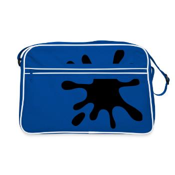 spot - Retro Bag - blue/white - Front