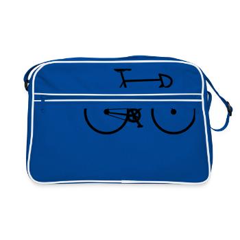 Bicycle - Retro Bag - blue/white - Front