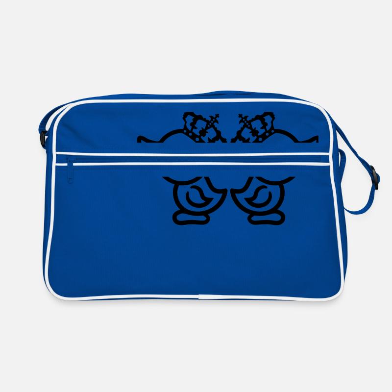 streiten beleidigt trotz 2 feinde freunde eitel ko Retro Tasche