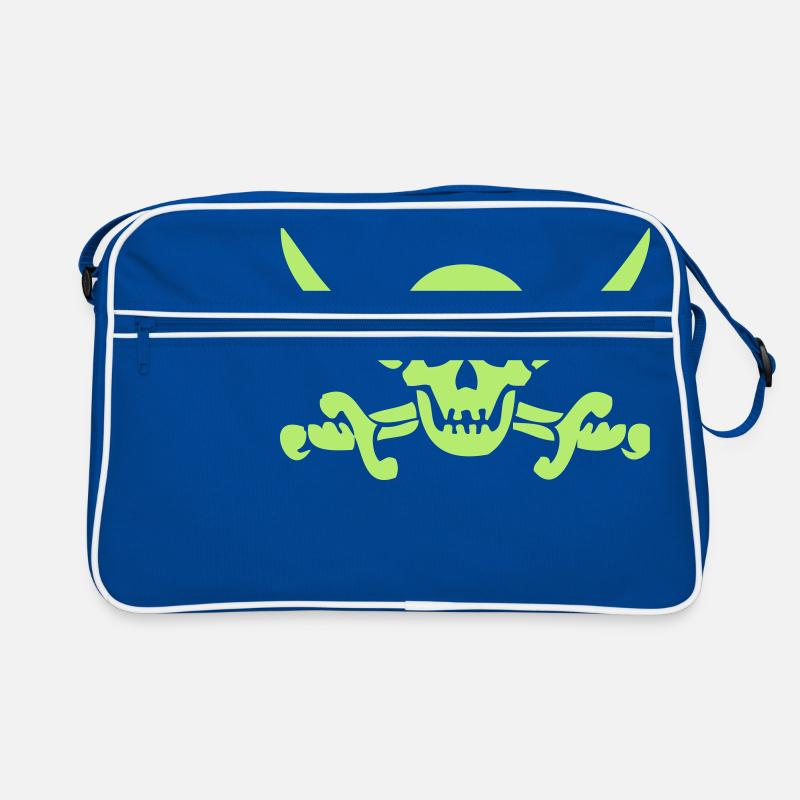 Crâne Saebel Sword Pirate Crâne Pirate Sac Retro