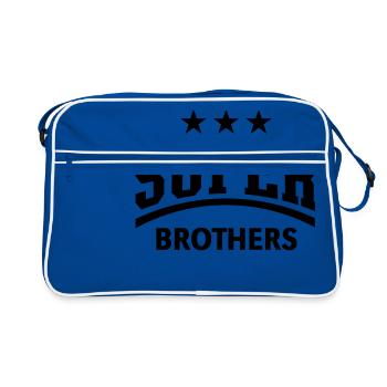 Grande Brothers - Sac Retro - bleu/blanc - Devant