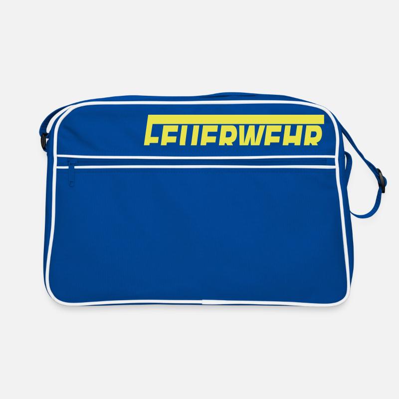 Firefighters Rescue Clear Mountains Protect Retro Bag