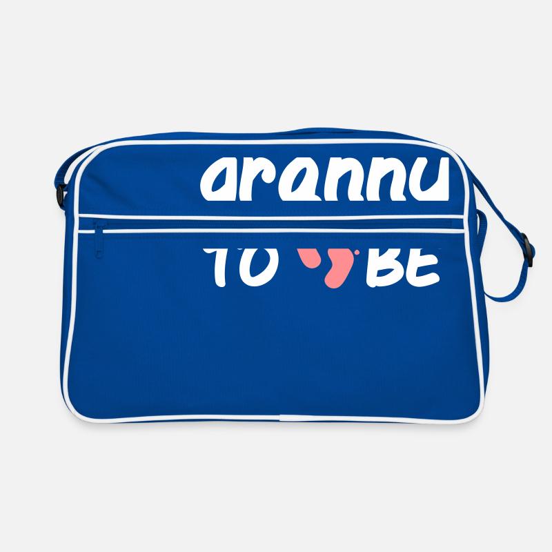 granny to be - werdende Oma Großmutter Babyspruch Retro Tasche