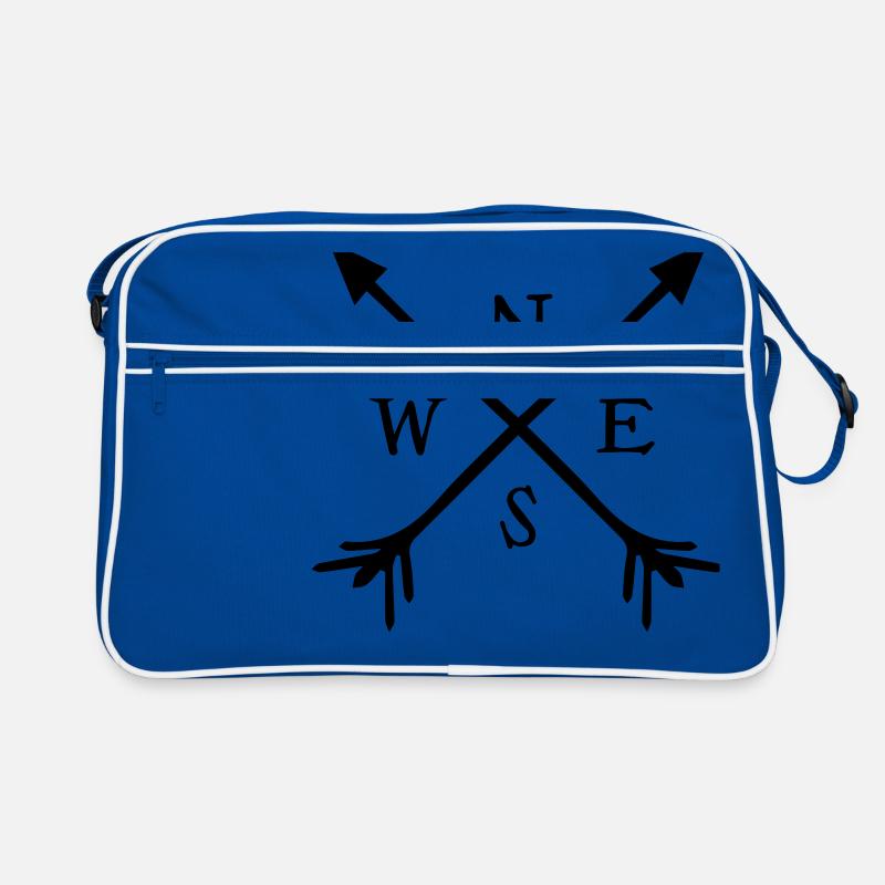 Kompass Retro Tasche