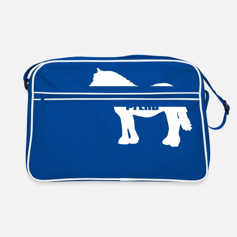 Kaltblut - 150 Prozent Pferd Retro Tasche