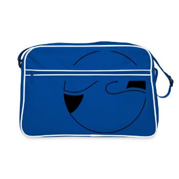vague - Sac Retro - bleu/blanc - Devant