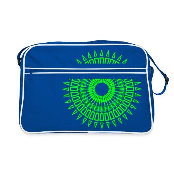 Sonne dispose de son propre choix de couleur - Sac Retro - bleu/blanc - Devant