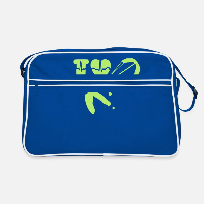 create your own NEW CALEDONIA stuff - Retro Bag - blue/white