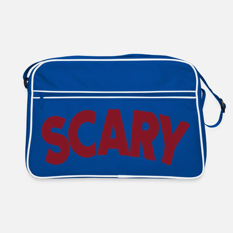 Lettrage Scary Rouge Bold Sac Retro