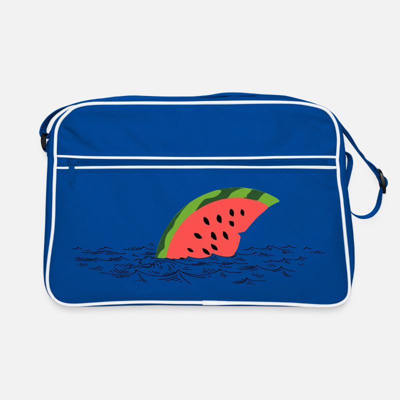 Melon Fin – Un requin mignon en route Sac Retro