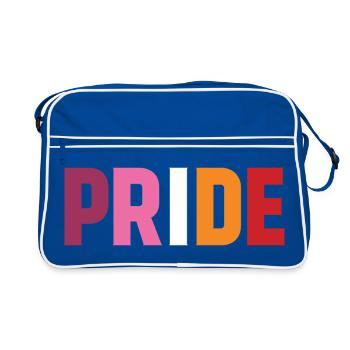 Fierté lesbienne - Sac Retro - bleu/blanc - Devant