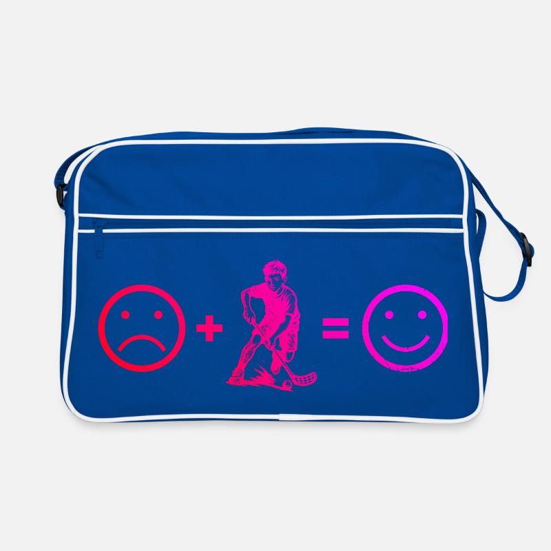 A motif only for floorball Retro Bag
