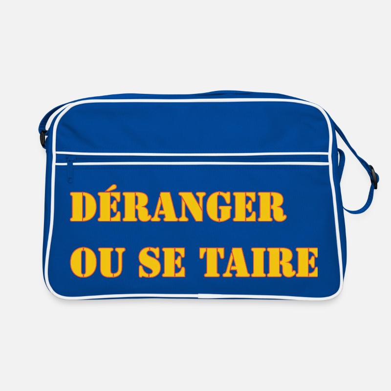 DISTURB OR BE SILENT Retro Bag